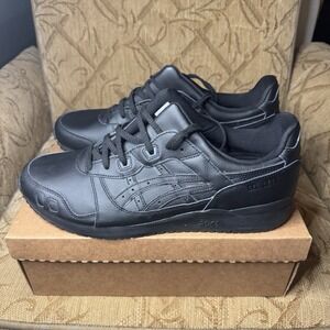 ASICS Gel Lyte 3‎ OG 'Triple Black' 1201A257-001 Men's Size 14 New